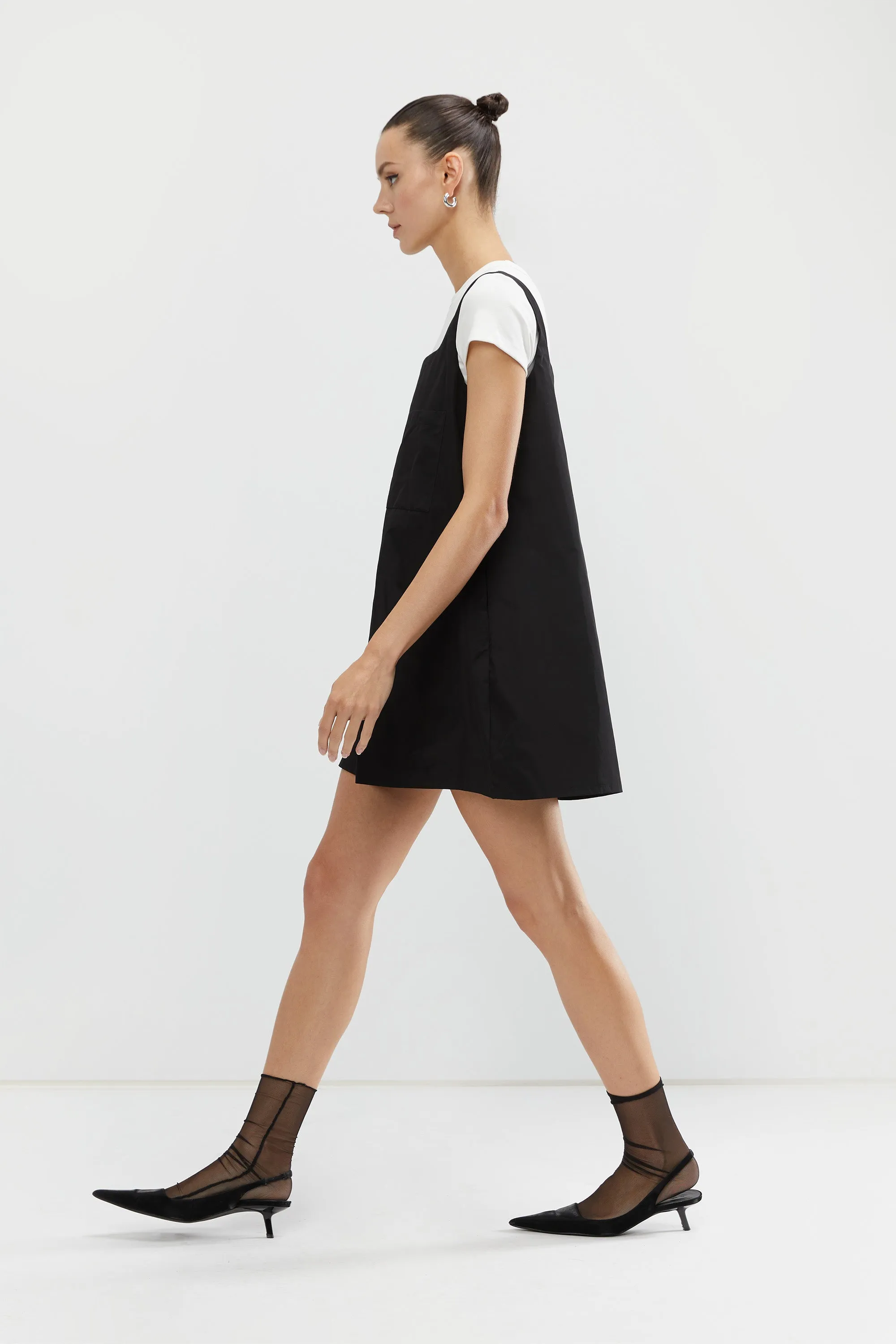 RELAXED FIT MINI DRESS