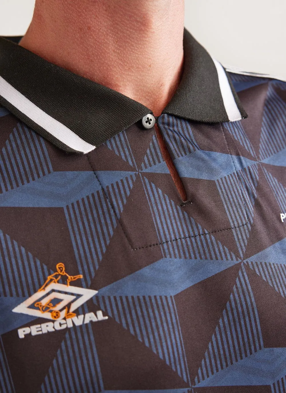 Retro Football Shirt | Umbro x Percival | Black