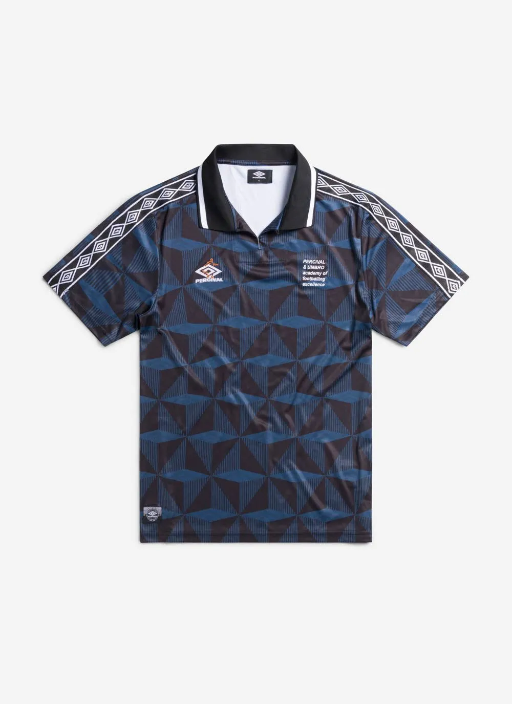 Retro Football Shirt | Umbro x Percival | Black