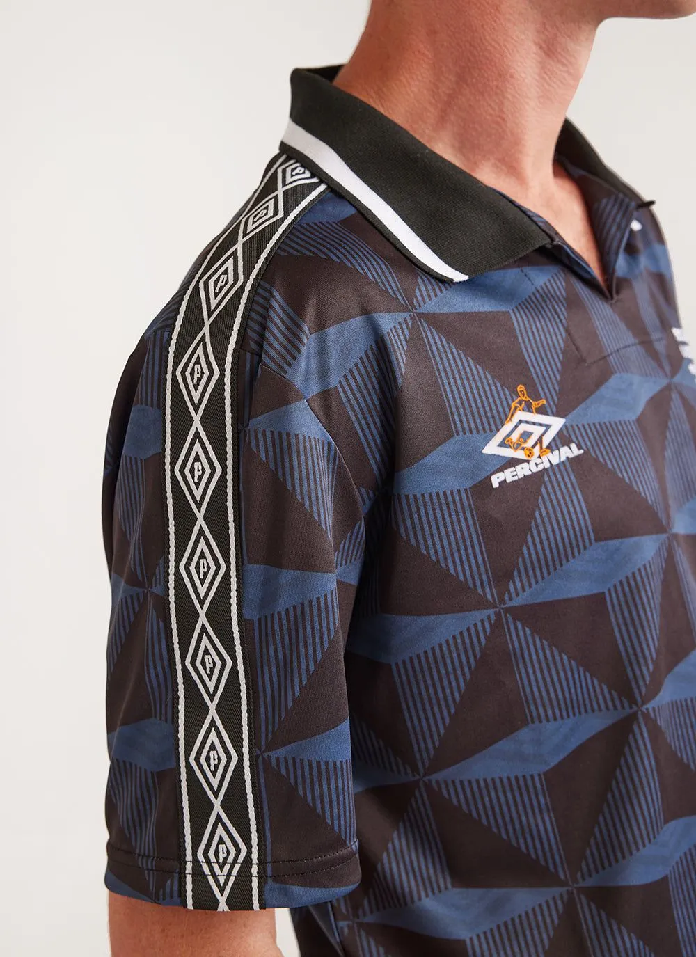 Retro Football Shirt | Umbro x Percival | Black