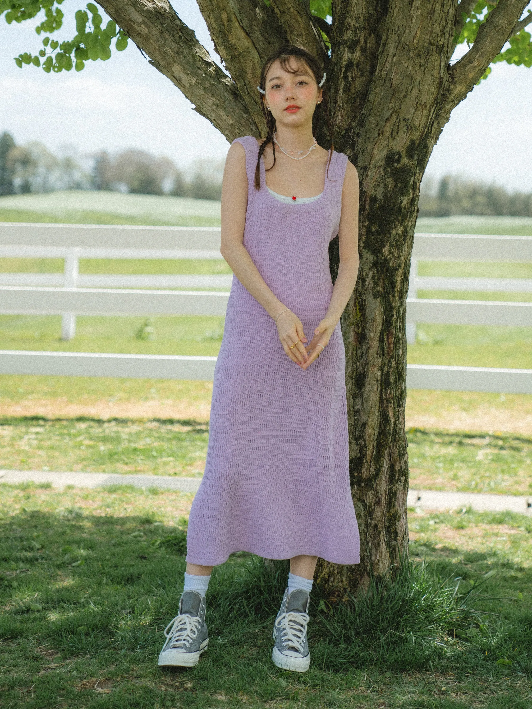 Sherbet Color Dress