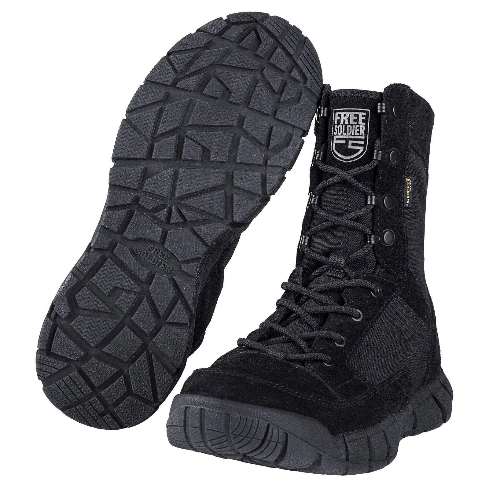 STORM II 8 Men’s Side Zip Military Work Boots