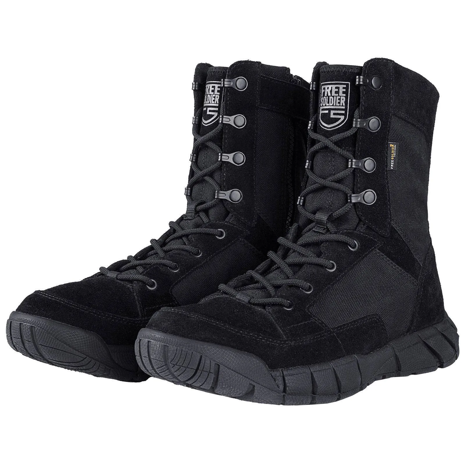 STORM II 8 Men’s Side Zip Military Work Boots