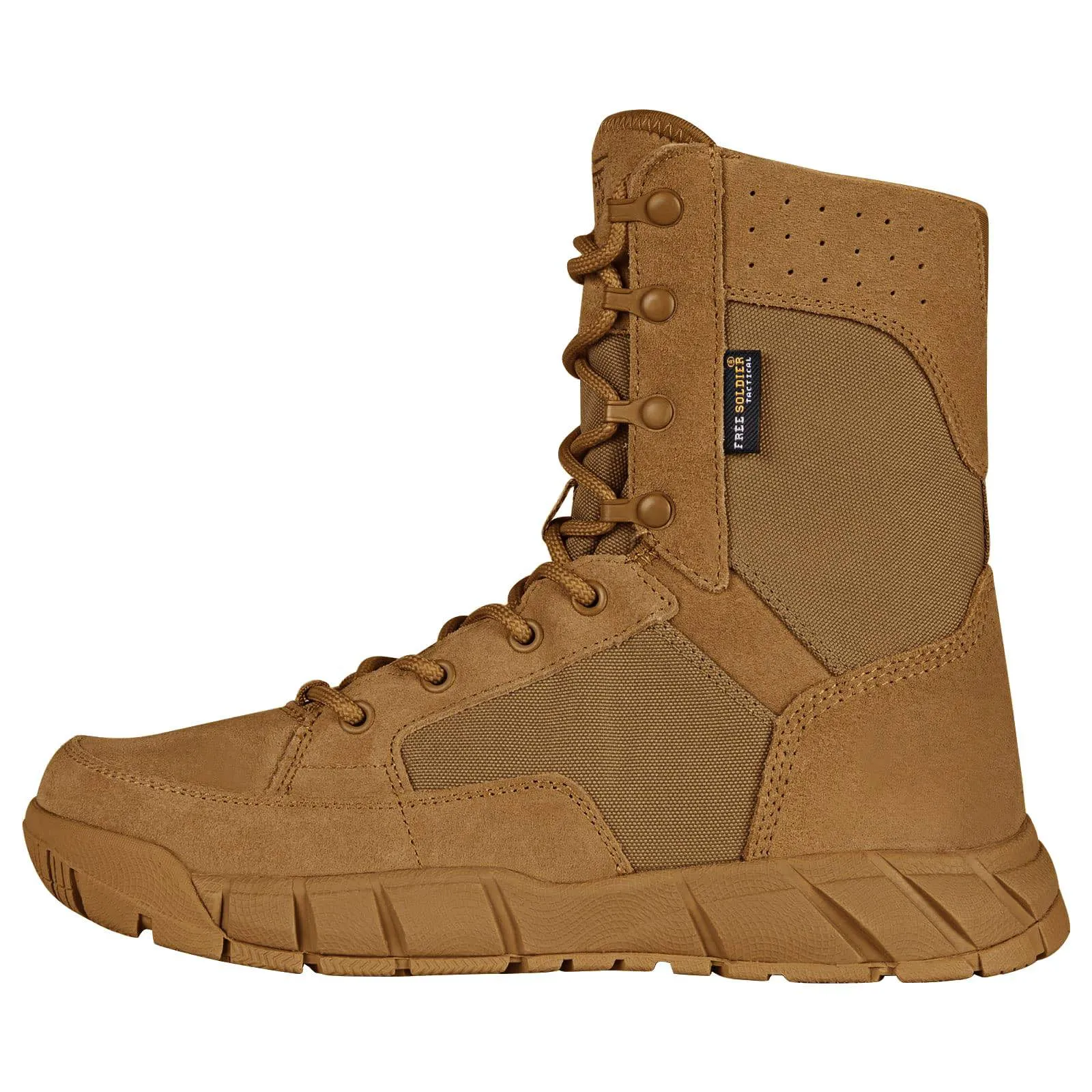 STORM II 8 Men’s Side Zip Military Work Boots