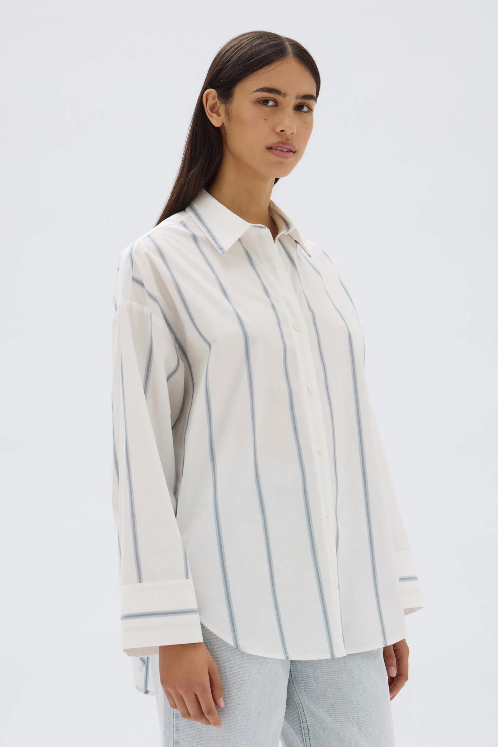 Tala Poplin Stripe Shirt