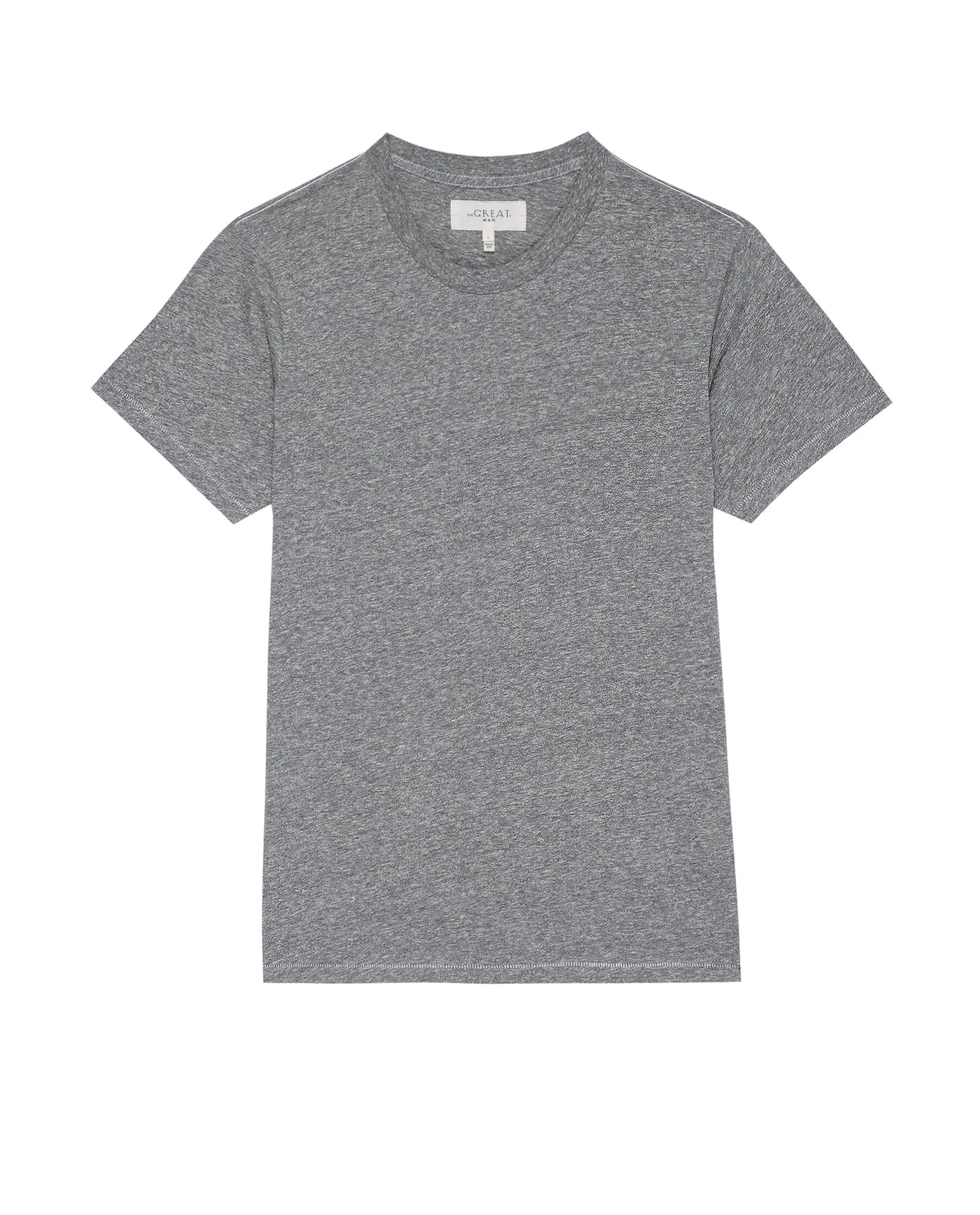 The Men's Boxy Crew. -- HEATHER GREY