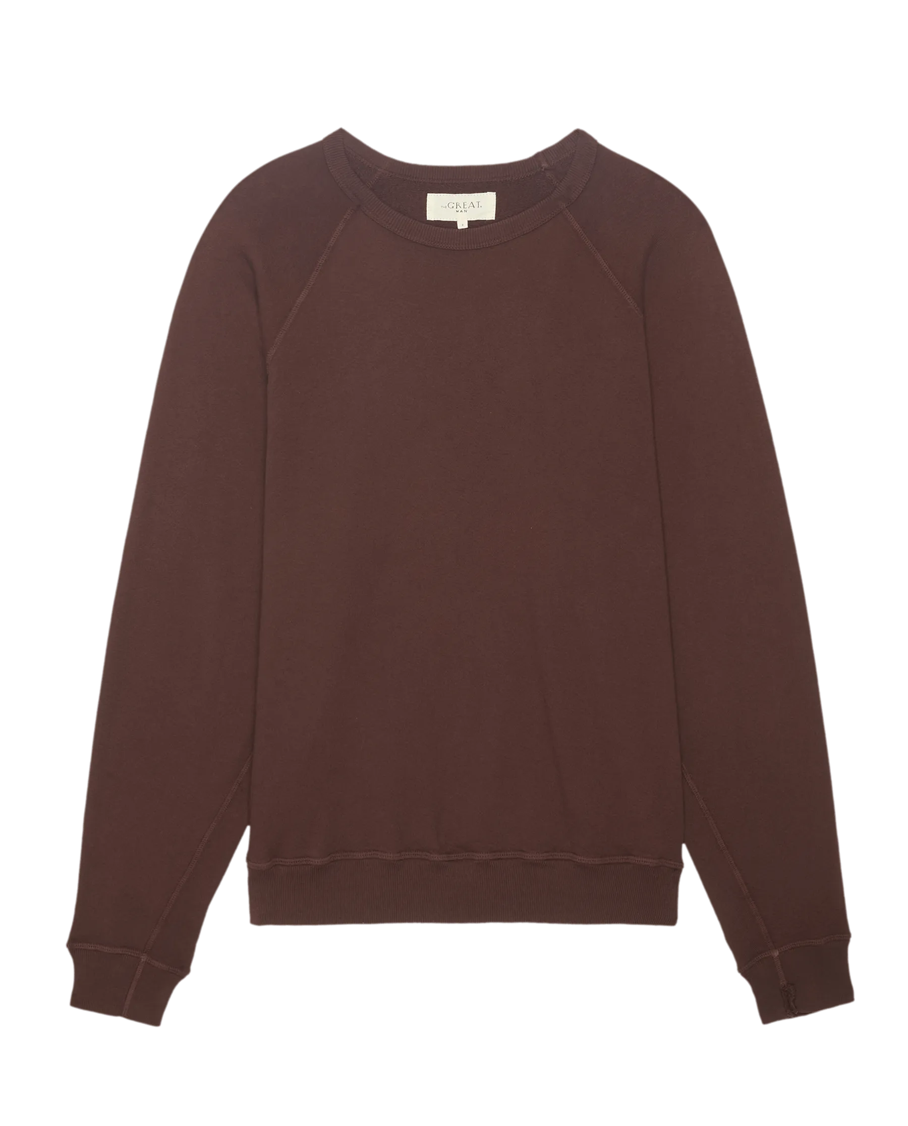 The Men's College Sweatshirt. -- Toasted Walnut