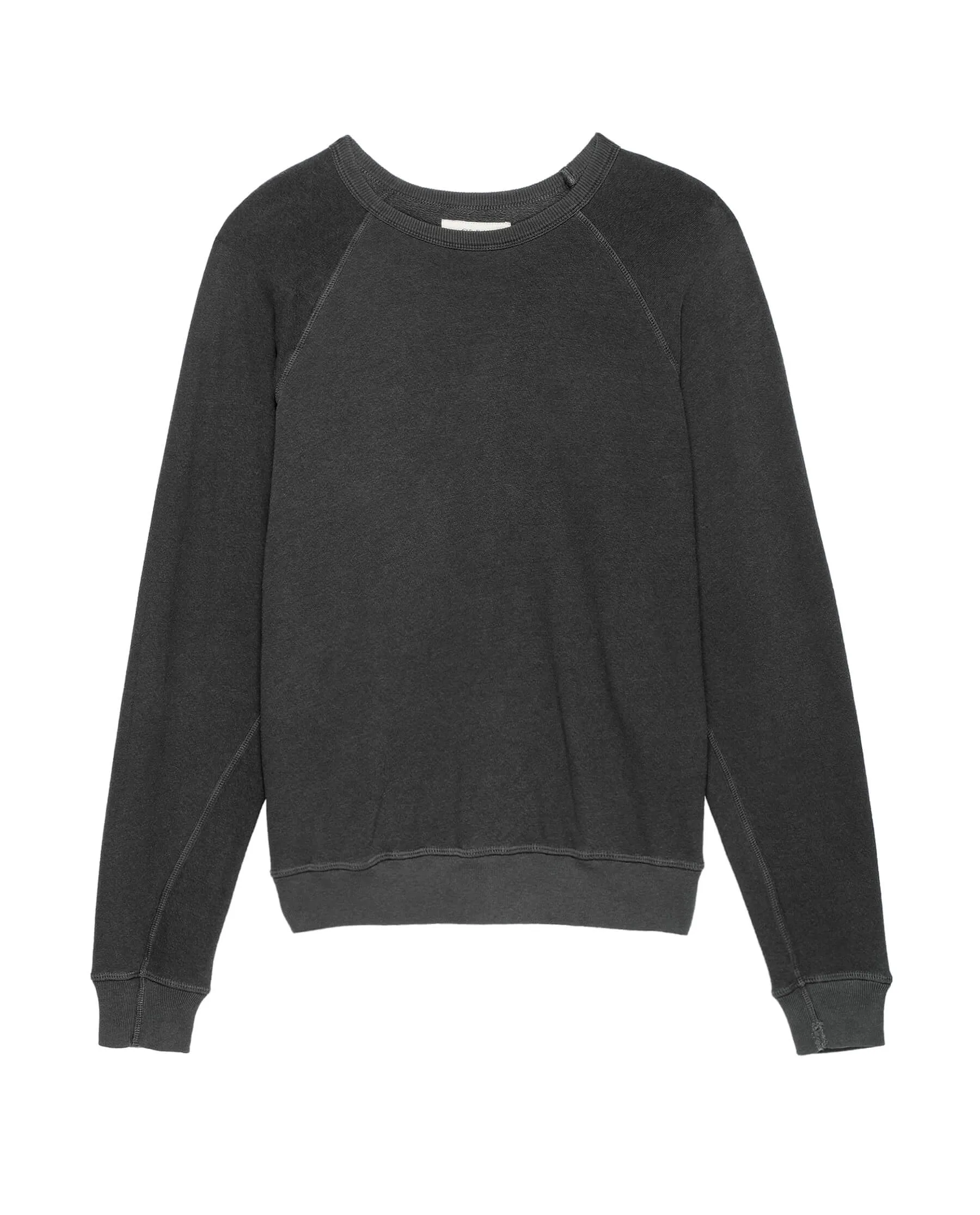 The Men's College Sweatshirt. -- WASHED BLACK