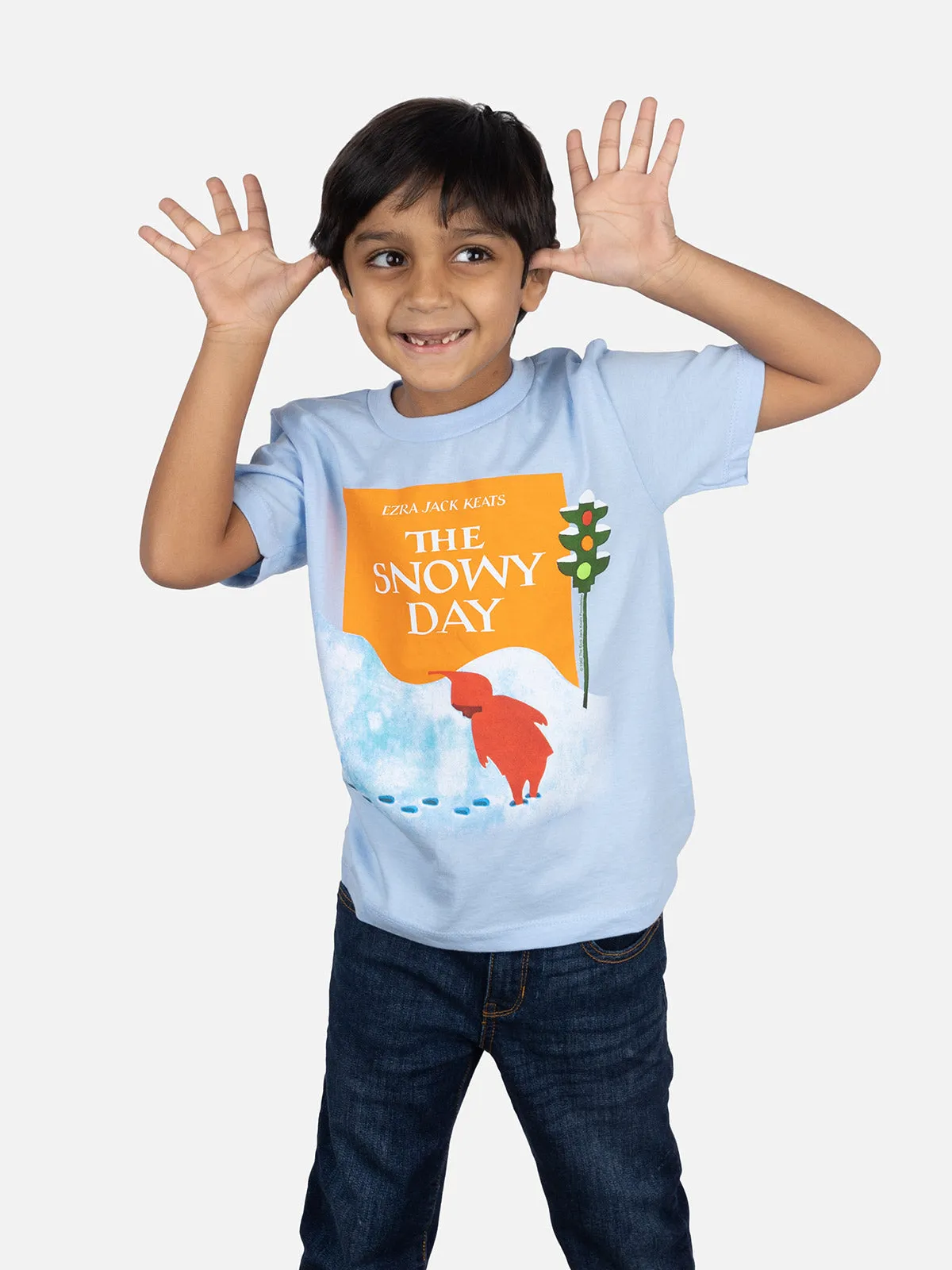 The Snowy Day Kids' T-Shirt