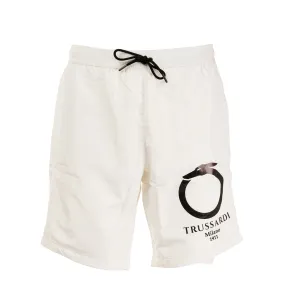 trussardi | costume boxer mare tinta unita da uomo