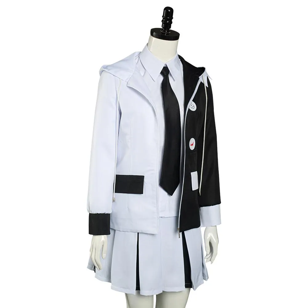 VeeGet VeeGet Anime Danganronpa Monokuma Shirt Skirt Uniform Outfits Halloween Carnival Suit Cosplay Costume