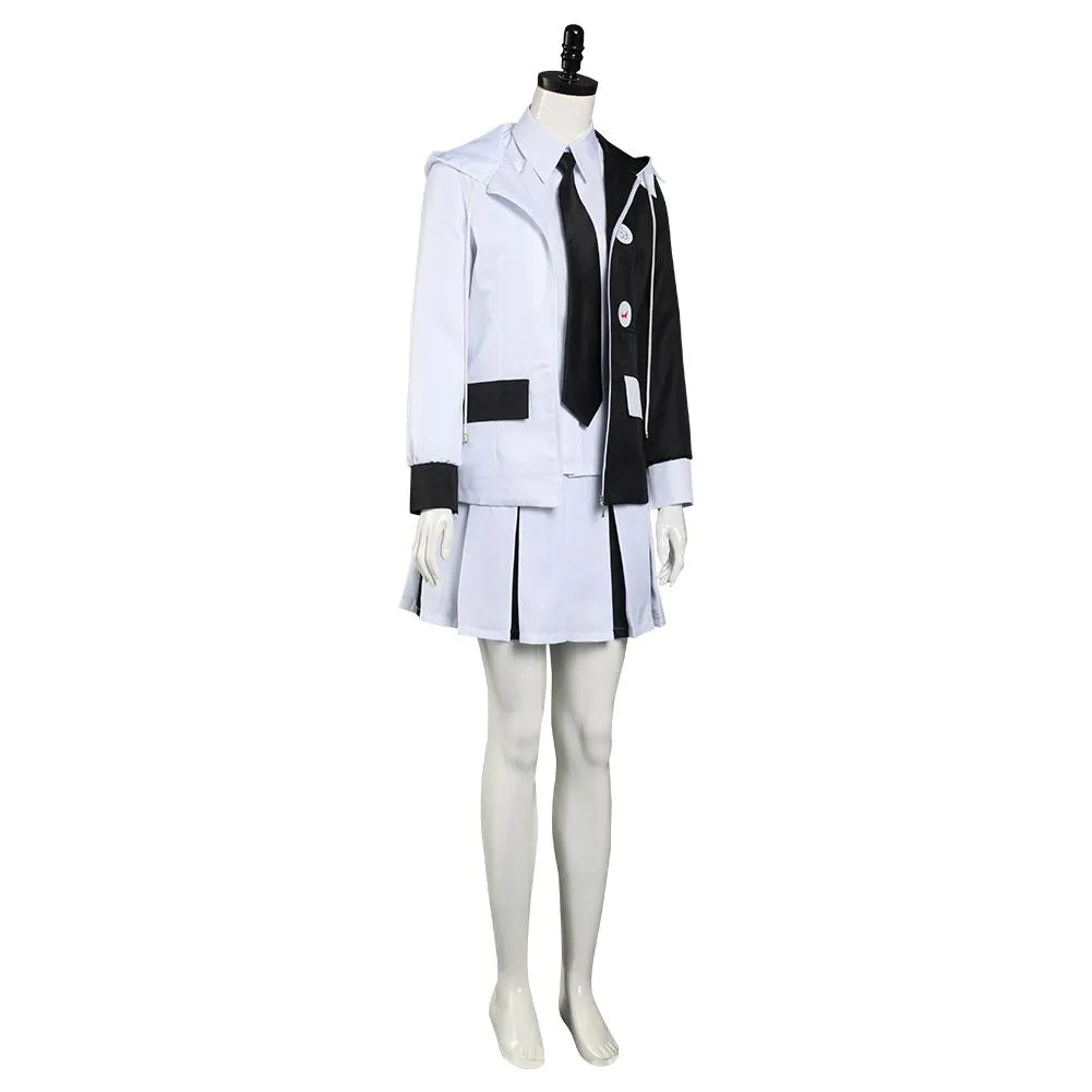 VeeGet VeeGet Anime Danganronpa Monokuma Shirt Skirt Uniform Outfits Halloween Carnival Suit Cosplay Costume