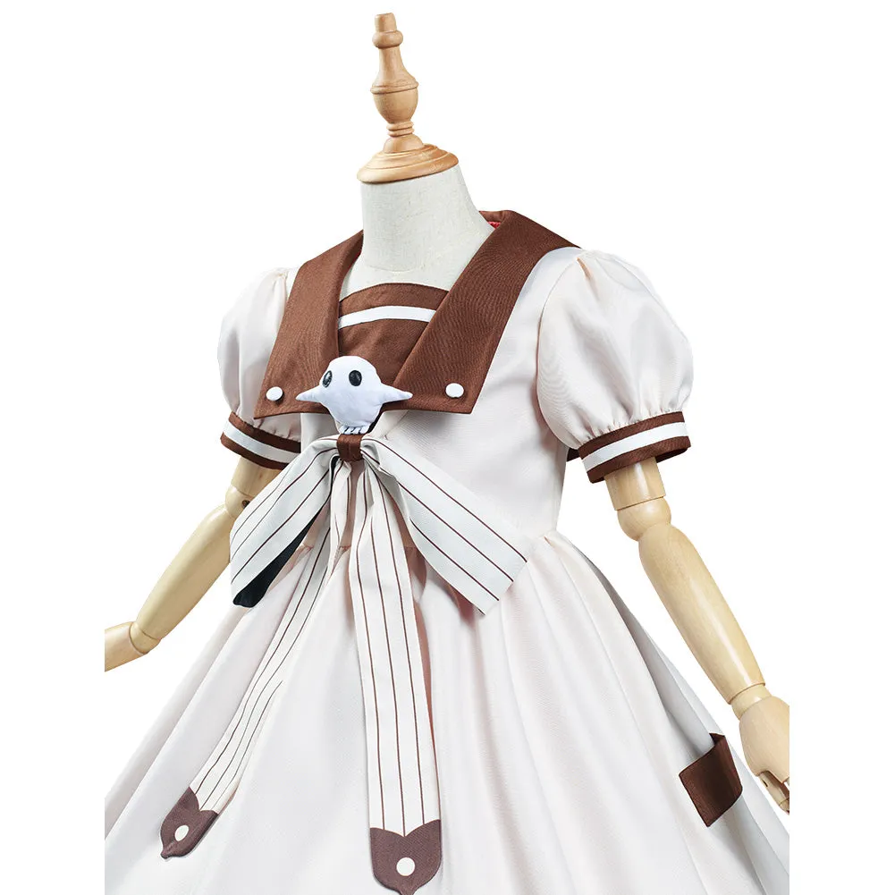 VeeGet VeeGet Jibaku Shounen Toilet-Bound Hanako kun Nene Yashiro/Aoi Akane Kids Girls Dress Halloween Carnival Suit Cosplay Costume