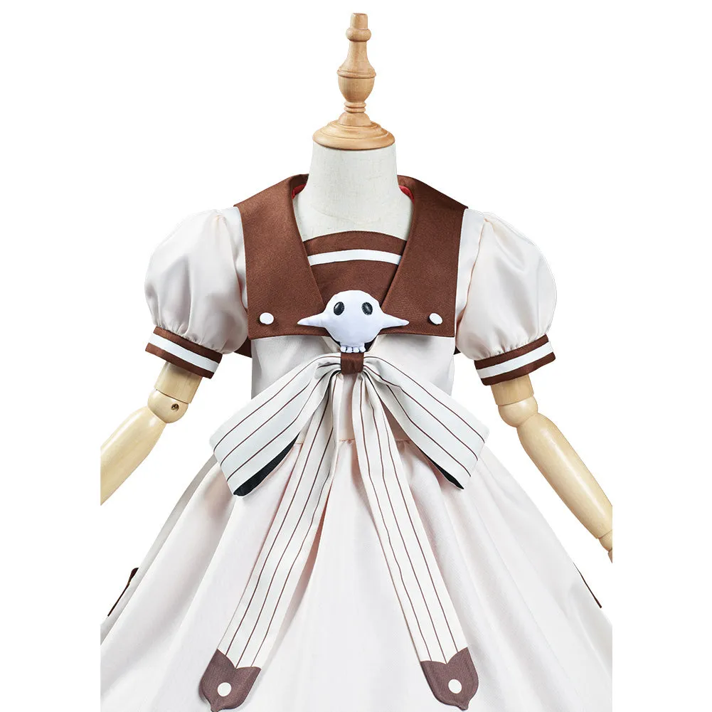 VeeGet VeeGet Jibaku Shounen Toilet-Bound Hanako kun Nene Yashiro/Aoi Akane Kids Girls Dress Halloween Carnival Suit Cosplay Costume