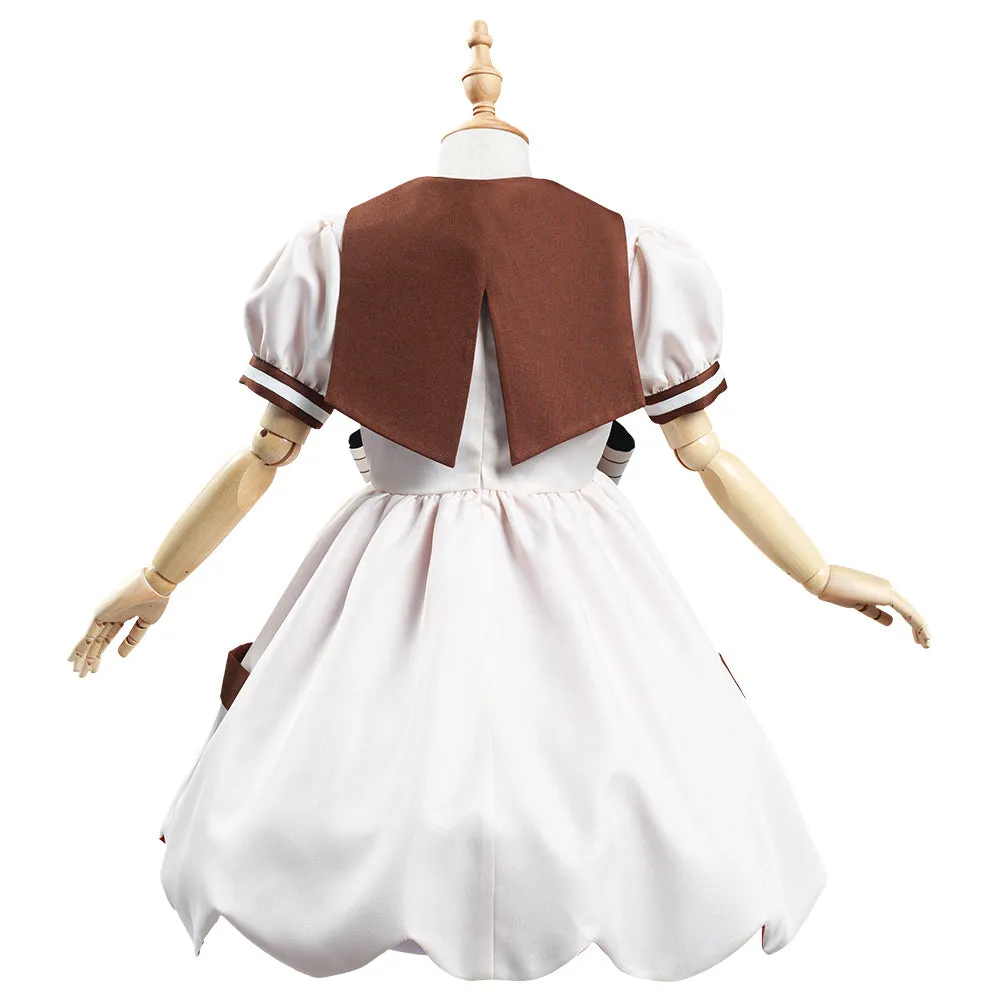 VeeGet VeeGet Jibaku Shounen Toilet-Bound Hanako kun Nene Yashiro/Aoi Akane Kids Girls Dress Halloween Carnival Suit Cosplay Costume