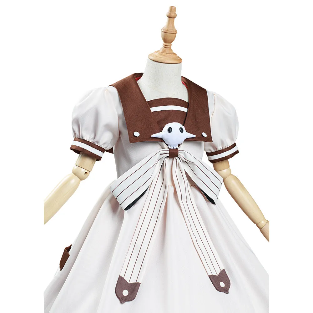 VeeGet VeeGet Jibaku Shounen Toilet-Bound Hanako kun Nene Yashiro/Aoi Akane Kids Girls Dress Halloween Carnival Suit Cosplay Costume