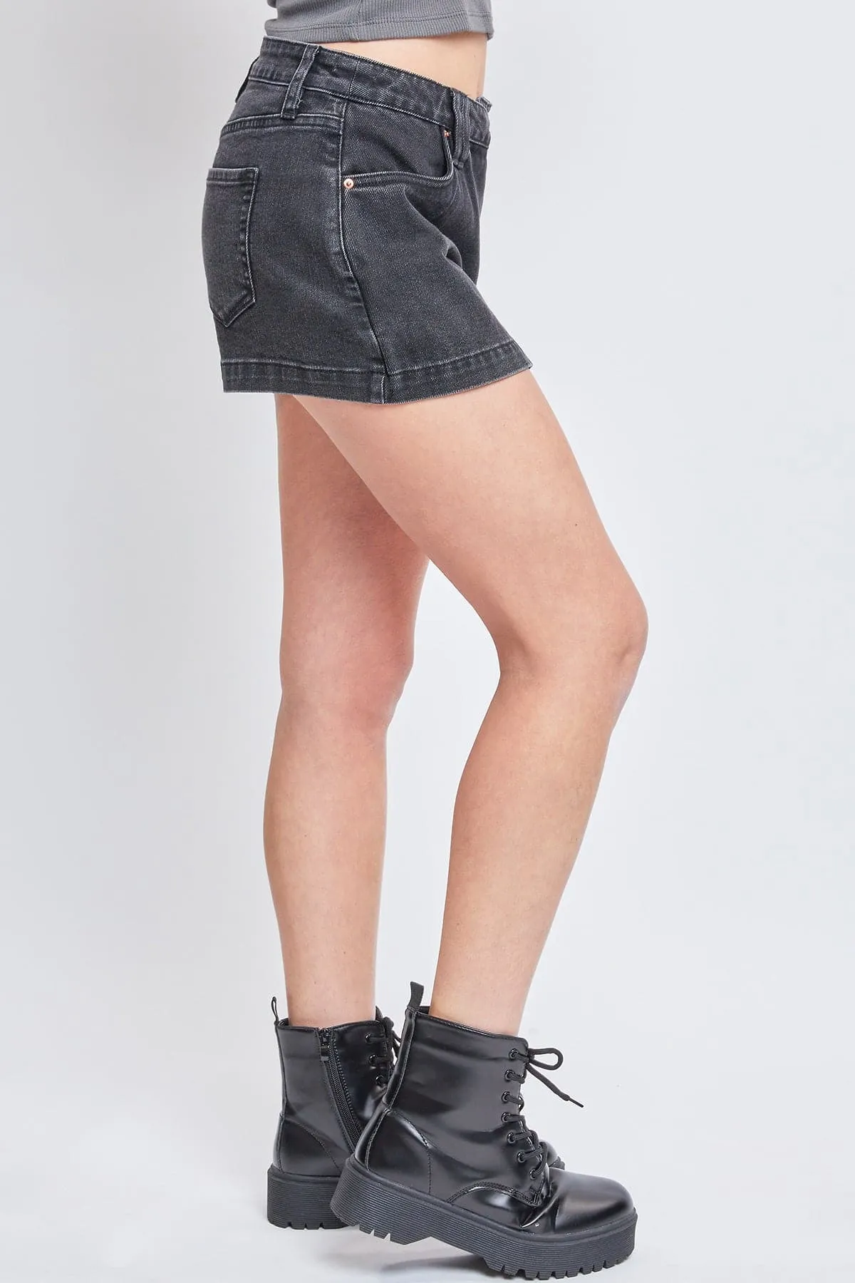 Women's Denim Wrap Skort